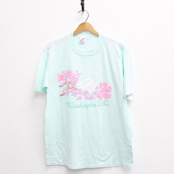 Vintage Washington DC Cherry Blossoms T Shirt XL - Picture 1 of 8